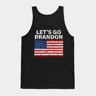 Let’s Go Brandon American Flag Freedom Conservative Us Tank Top